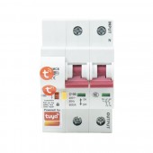 Siguranta automata inteligenta PNI SafeHome PT802P WiFi, 2P, 100A, comanda prin internet, aplicatie de mobil Tuya Smart, integrare in scenarii si