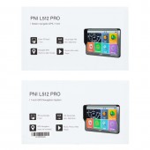Sistem de navigatie GPS PNI L512 PRO cu parasolar, 7 inch, 800 MHz, 512MB DDR, harta Full Europe inclusa