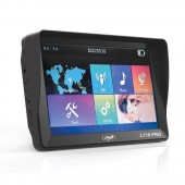 Sistem de navigatie GPS PNI L710 PRO cu parasolar, 7 inch, 800 MHz, 256MB DDR, 16GB memorie interna, FM transmitter, cu doua alimentatoare auto