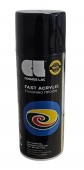 Spray Fast Acrylic negru lucios Cosmos Lac 400ml