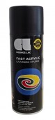 Spray Fast Acrylic negru mat Cosmos Lac 400ml