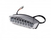 Stop spate universal led sticla alba