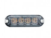 STROBOSCOP 4led-uri ,12-24V , Slim