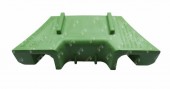 Suport fixare butoaie pentru chingi de ancorare verde
