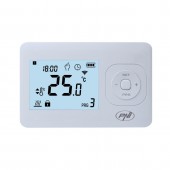 Termostat fara fir PNI CT62 pentru centrale termice, afisaj iluminat, programe zilnice