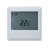 Termostat inteligent incastrabil PNI CT25PE WiFi, control prin internet incalzire electrica in pardoseala, aplicatie mobil Tuya Smart, integrare in
