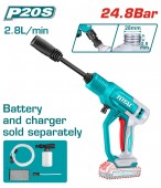 TOTAL - APARAT DE SPALAT CU PRESIUNE - LI-ION - 20V - 24.8BAR