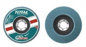 TOTAL - DISC ABRAZIV CU ZIRCONIU 115MMX22MM , P60