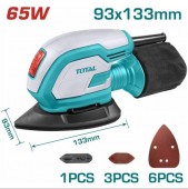 TOTAL - MASINA DE SLEFUIT 65W, 220-240V~50/60Hz