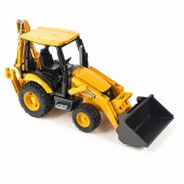 Tractor JCB MIDI CX cu încărcător frontal și lamă - Bruder
