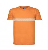 Tricou clasic reflectorizant din bumbac XAVER
