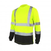 Tricou lung reflectorizant