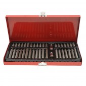 Trusa chei imbus, biti torx, hex si spline 40 piese chrome vanadium (CR-V) Breckner Germany
