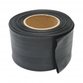 Tub termocontractabil 80mm negru 25m/rola