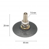Valva camera de aer aplicata TR4 cu palarie mare 44mm